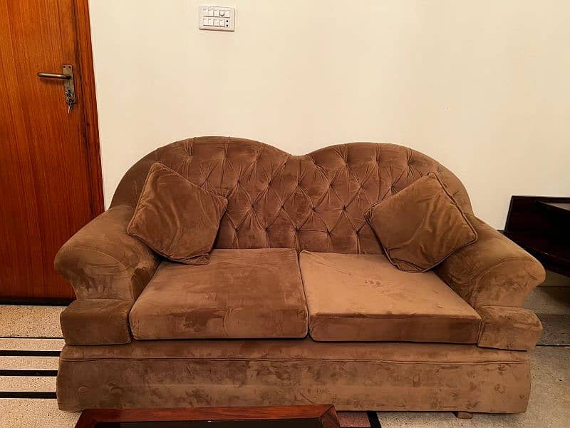 2 + 2 + 2 , Sofa Set Nice Condition , Plz Visit Home 1