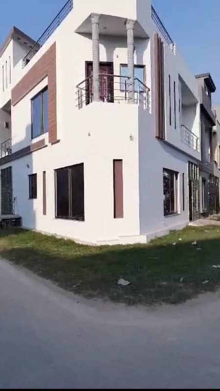 4 Marla Brand New Corner House For Sale 0