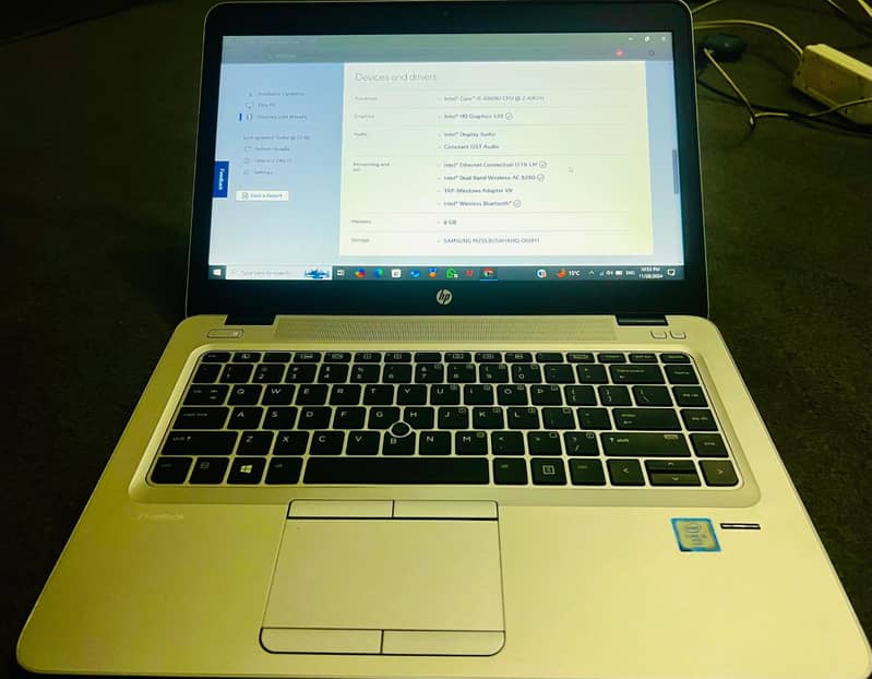 Hp Laptop 840 G3 Model,health Excellent,keybrd backlight,8gb ram,256s 2