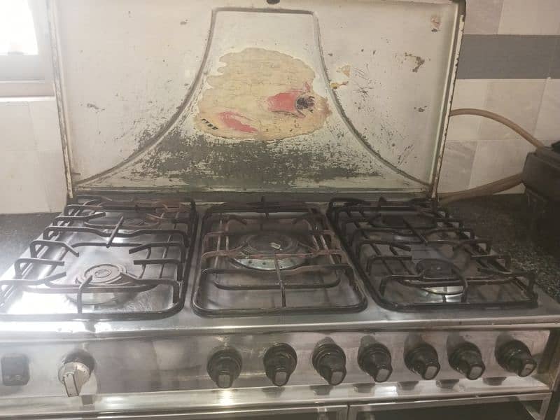 cooking range 5 burners 0