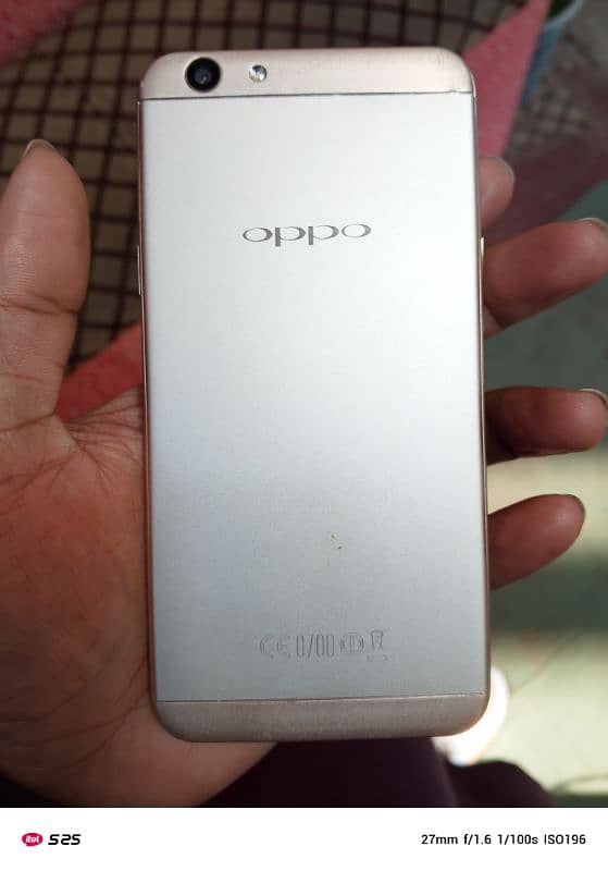 oppo F1s 4gb 32gb only fone Hy pta approved hy 1