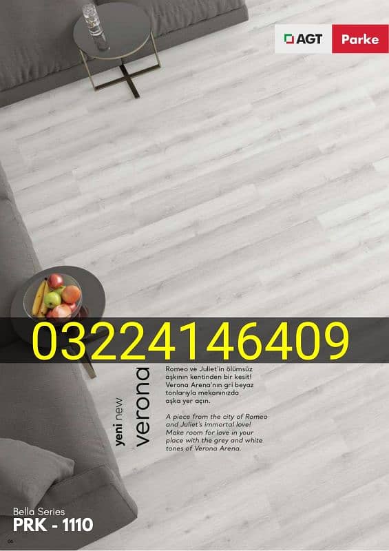 AGT Turkish Laminated wooden floors/ Spc Flooring/ Vinyl Floor. 1