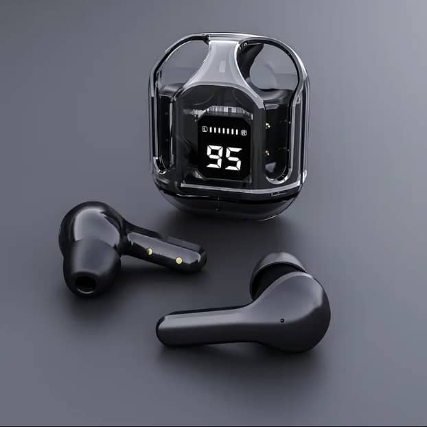 Air 39 Wireless Transparent Earbuds - Gaming, Super Bass, LED Display 2