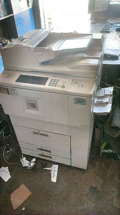 Ricoh MP 2075 with paper binder and pinning  finisher In new Condition