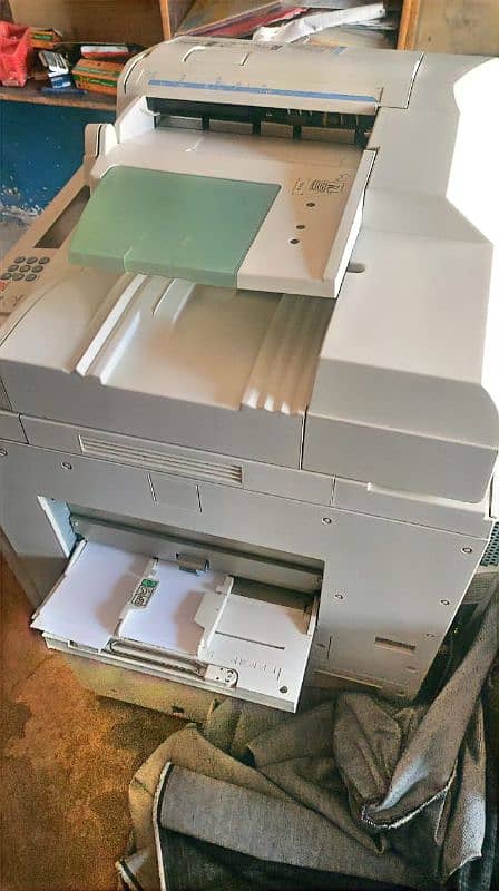 Ricoh MP 2075 with paper binder and pinning  finisher In new Condition 4