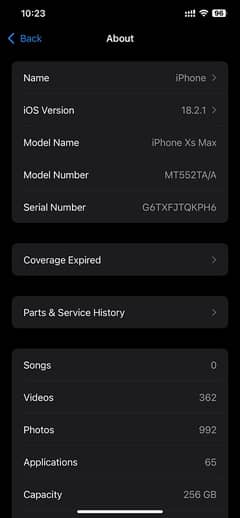 iphone xs max 256gb gold