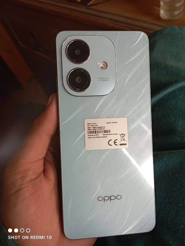 Oppo A3x 1 month used 3