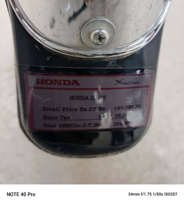 Honda CG 125   2024 model lush condition brand new number ni lga 5