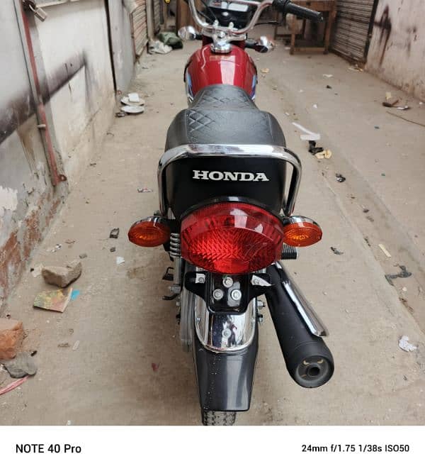 Honda CG 125   2024 model lush condition brand new number ni lga 6