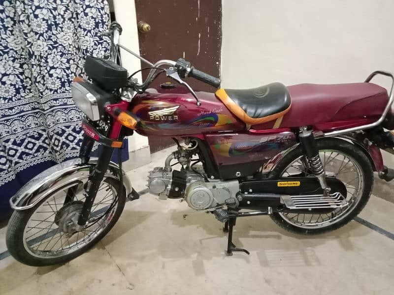 Power Bike 70cc Urgent Sale 22/24 4