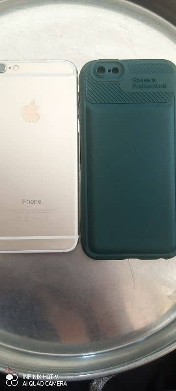 iPhone 6/64gb PTA approved with cover 0