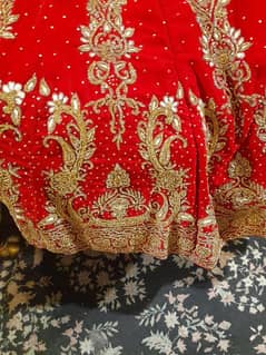 Wedding lehenga without blouse