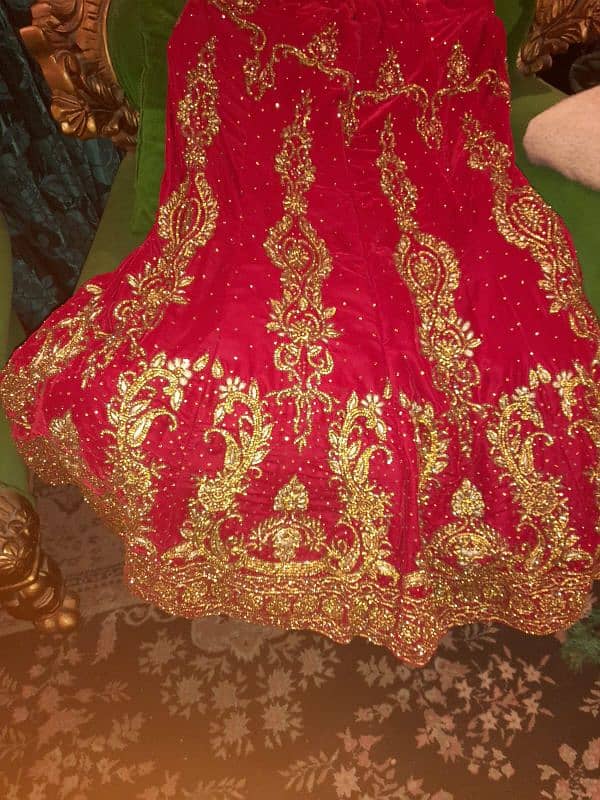 Wedding lehenga without blouse 3