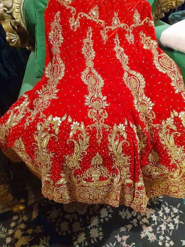 Wedding lehenga without blouse 4