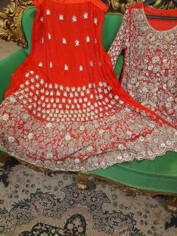 Red Wedding lehenga 1