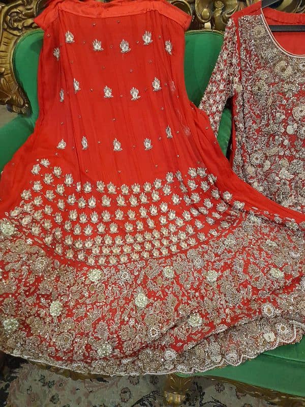 Red Wedding lehenga 3