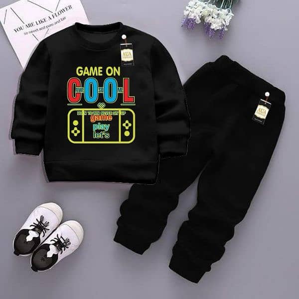 _Winter Collection For Kids Sweatshirt +Trouser 2