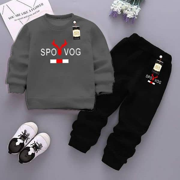 _Winter Collection For Kids Sweatshirt +Trouser 6