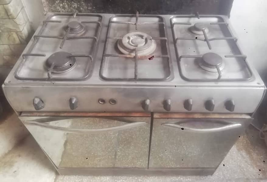 5 burner cooking range, stove for sale 2