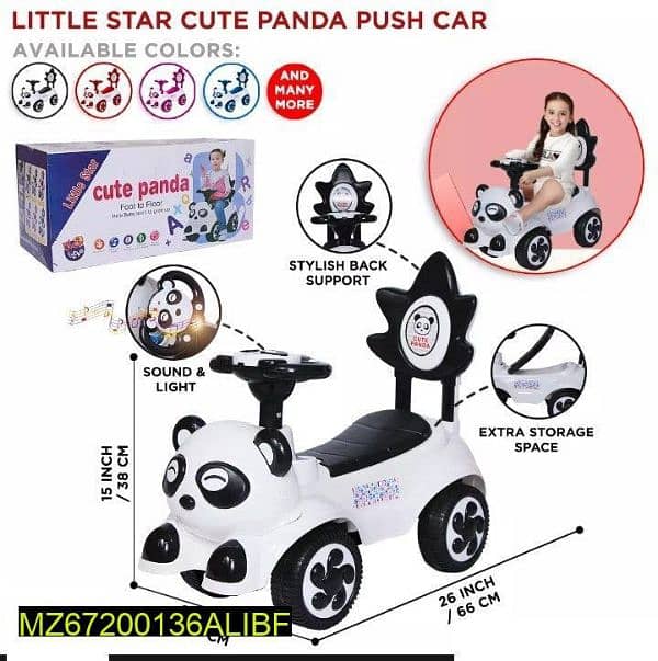 Kids Stroller Ridding Car 8