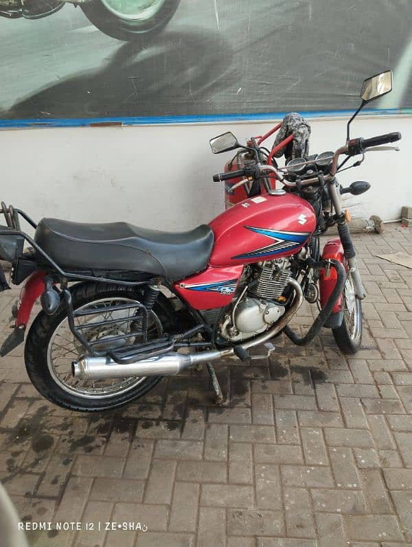 Suzuki GS 150 Red 2018-19 Fully maintained 4