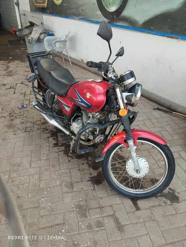 Suzuki GS 150 Red 2018-19 Fully maintained 5