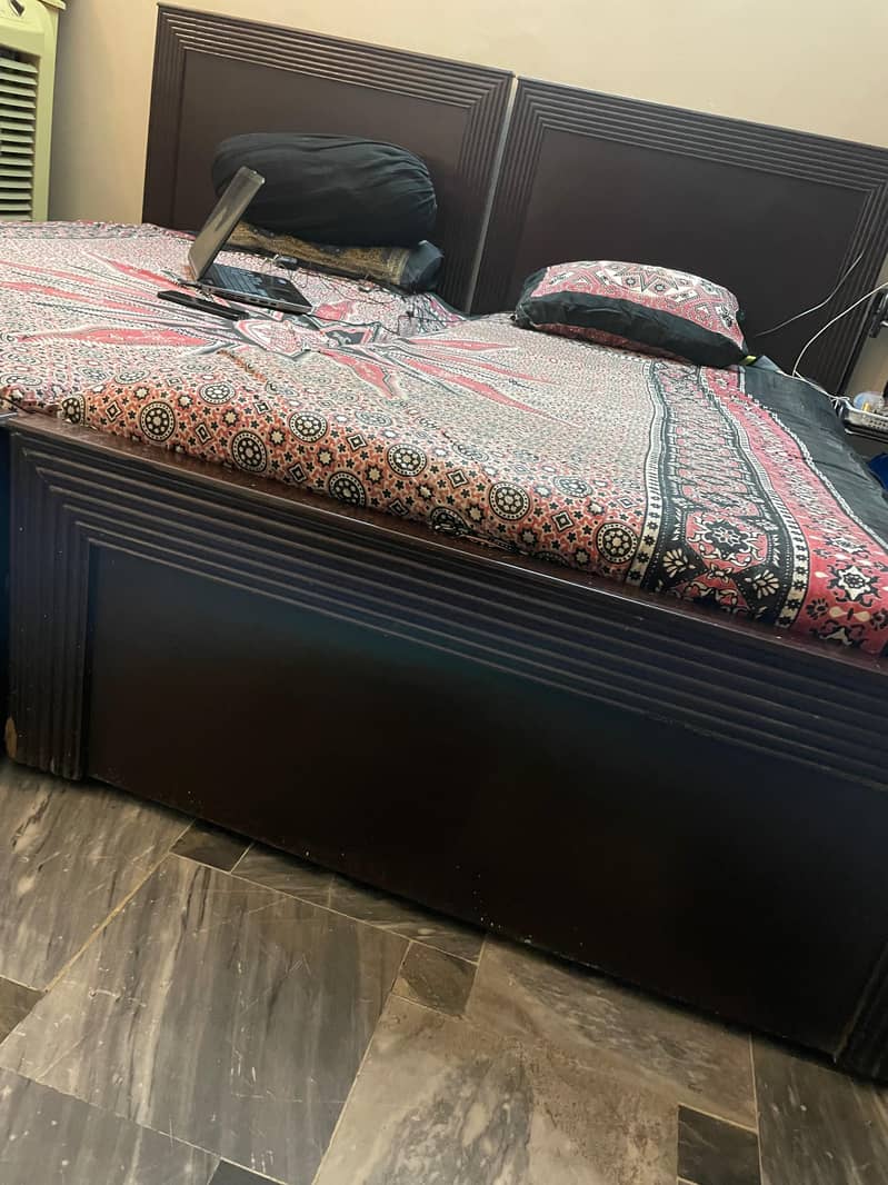 Two Single Beds For Sale Without Mattress 1