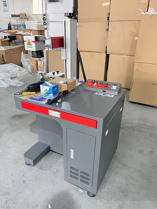 Fiber leser marking machine 12