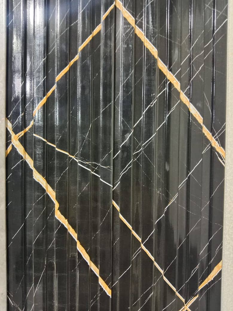 Pvc wall panel - Wpc wallpanel - Media wall - Fluted panel- Hard panel 7