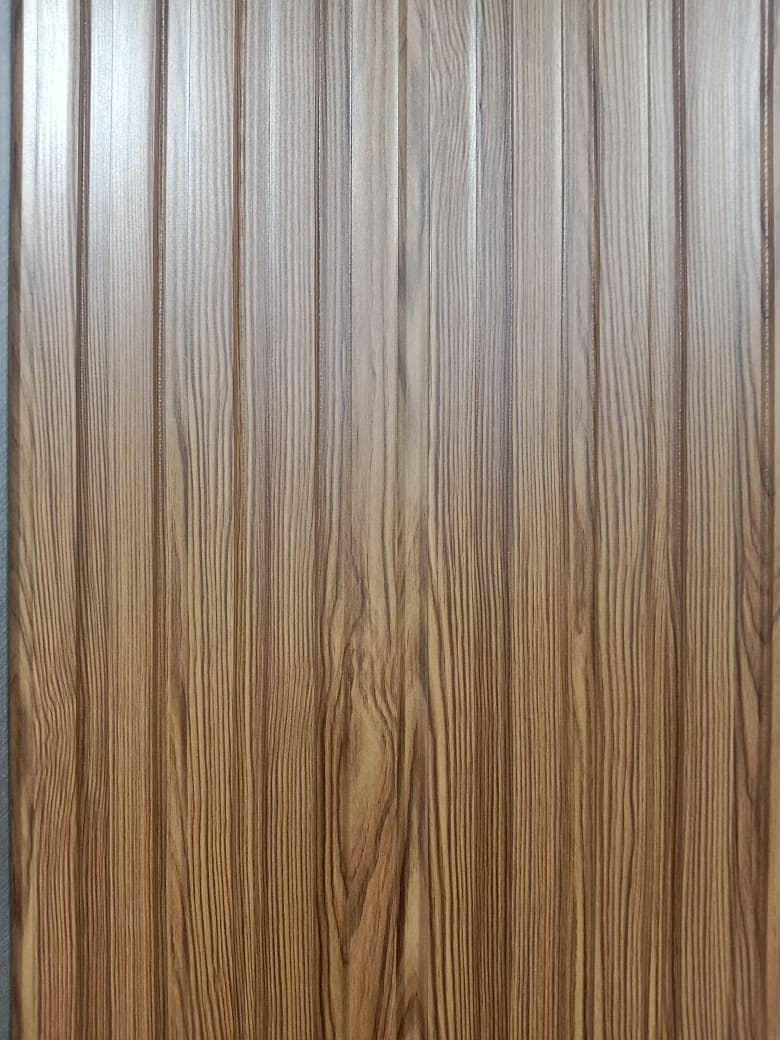 Pvc wall panel - Wpc wallpanel - Media wall - Fluted panel- Hard panel 12