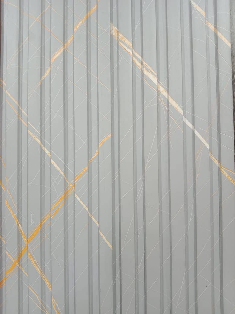 Pvc wall panel - Wpc wallpanel - Media wall - Fluted panel- Hard panel 16