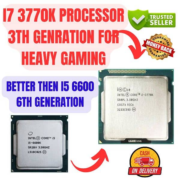 i7 3770k AVAILABLE 3TH GENERATION PROCESSOR 0