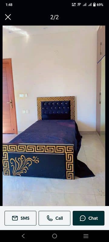 wooden single bed 6