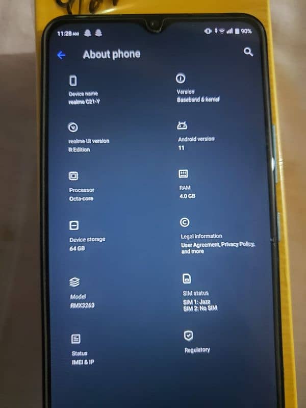 realme c21y 4/64 3