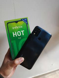 infinix hot 10 play with box and cable 4/64