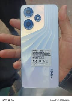 Infinix hot 30 8+8 /128 full box and charge 10by 9 condition no open