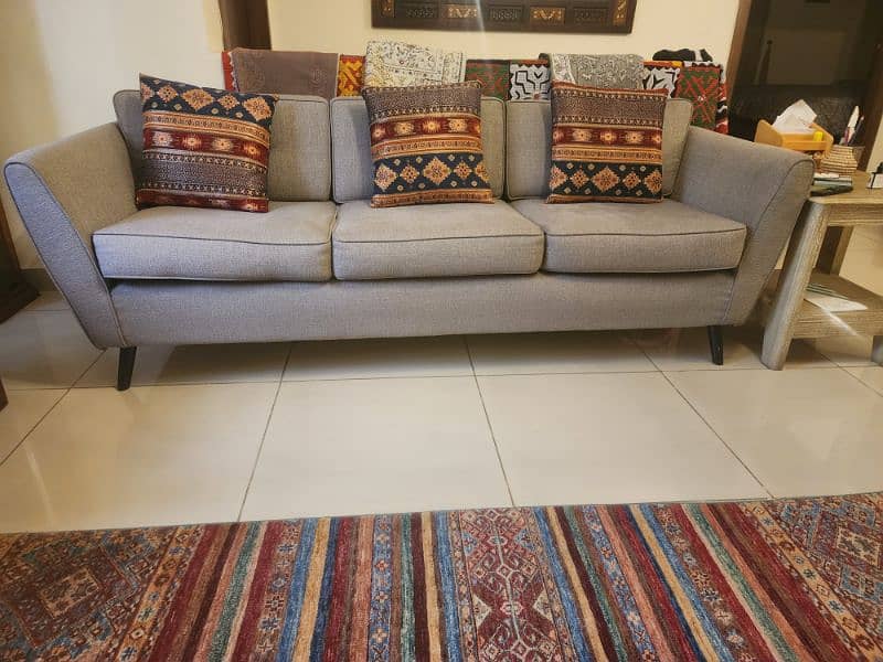 interwood 3 seater and 2 seater sofa set 0