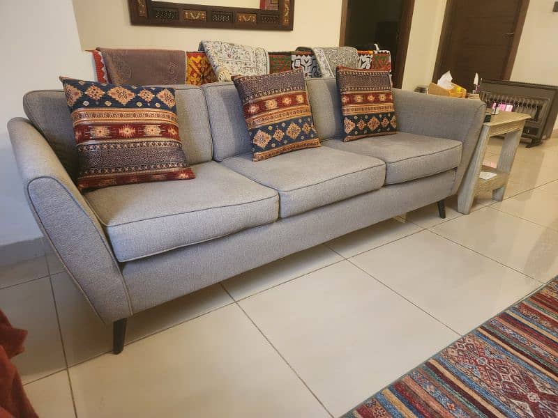 interwood 3 seater and 2 seater sofa set 1