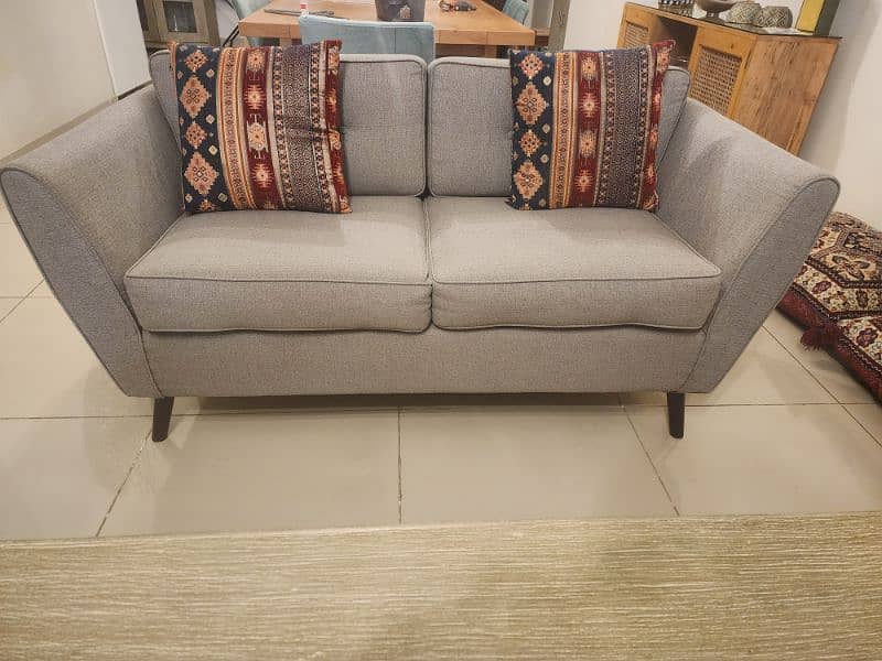 interwood 3 seater and 2 seater sofa set 2