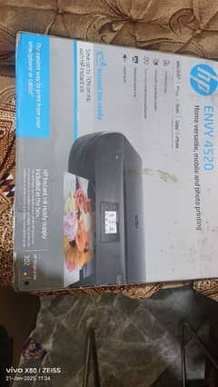 HP Envy 4520 scanner black and white printer