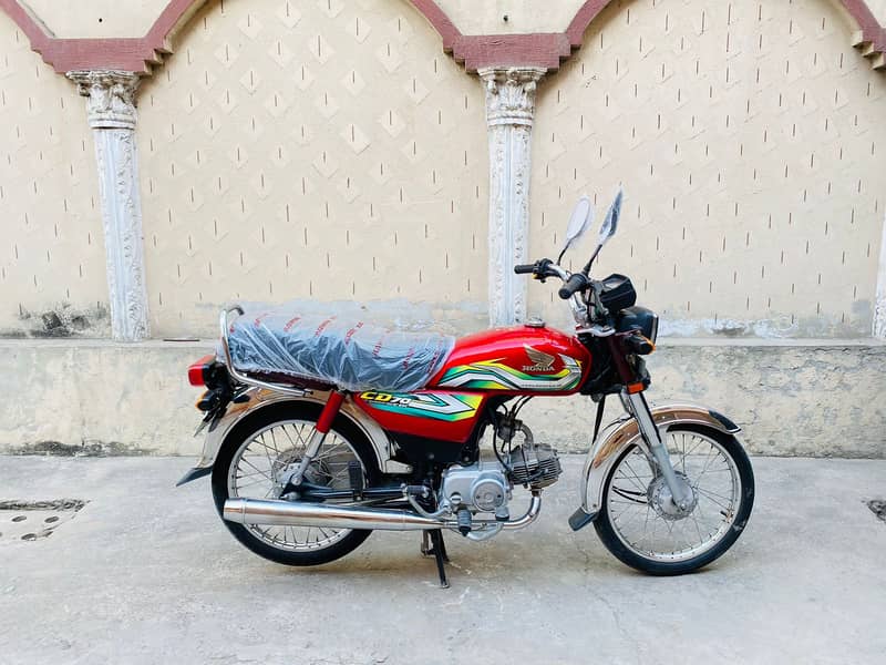 Honda CD 70 2023Model NEW Condition 1