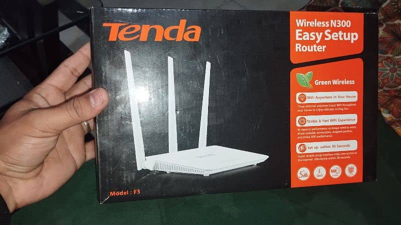 Tenda f3 0