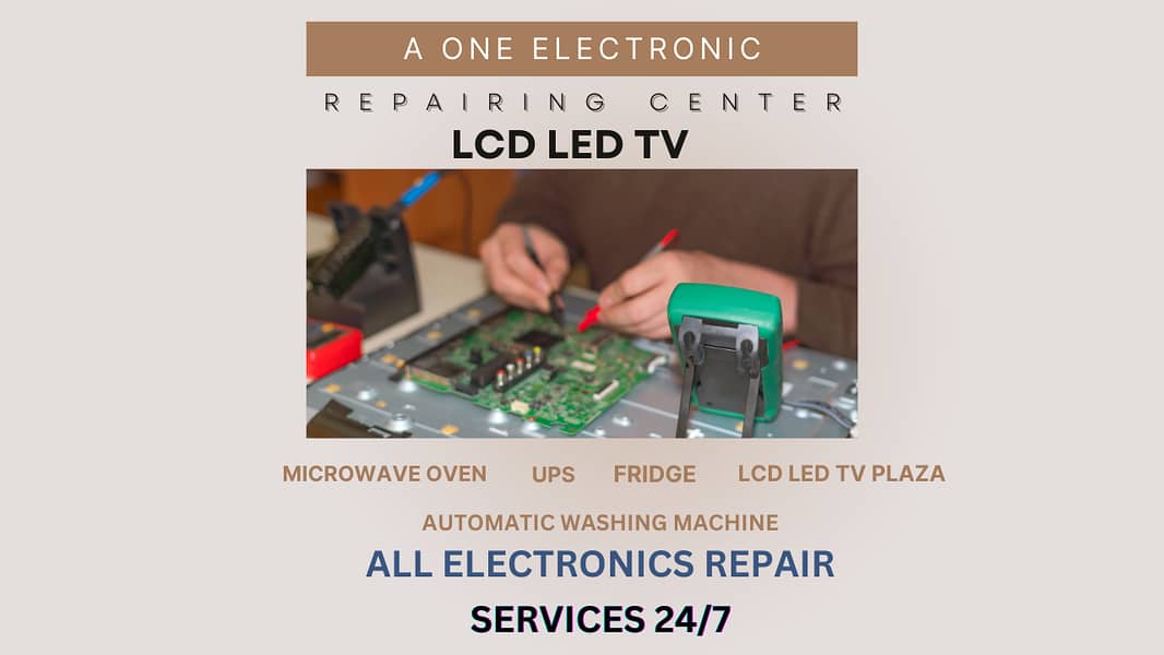 LED/LCD Plazma Tv Repair | Automatic washing machine Repairing/Center 3