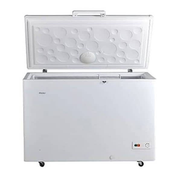 Haier Single Door Deep Freezer HDF-405 SD 405 Liter White. 1