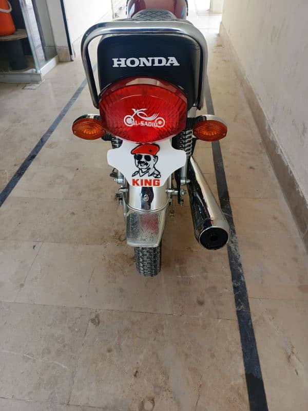 HONDA CG 125 2024 MODAL 4