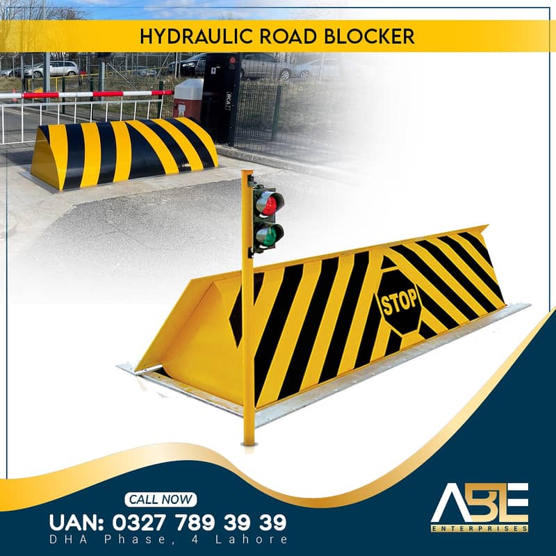 Hydraulic Road Blocker 0