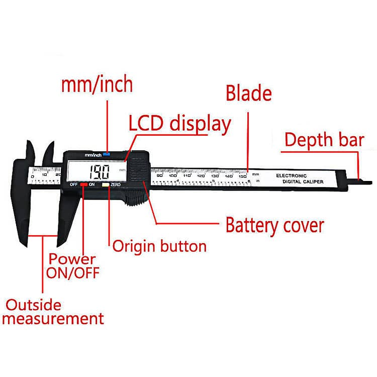 Digital  Vernier Calipar 0