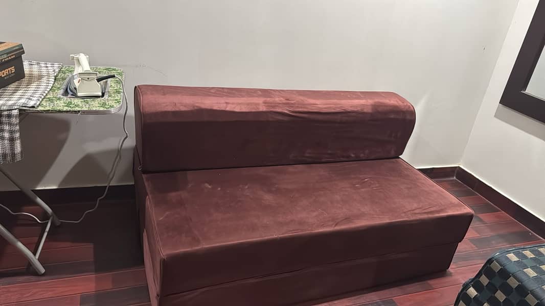 Brand New Sofa Cum Bed – Barely Used, Like New! 0