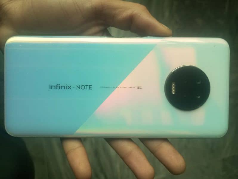 infinix not 7.6GB + 128 0