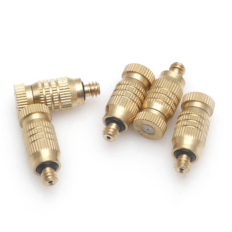 Spray Nozzle Mist Fog Nozzle Cleaning Washing Dust Nozzle Te Connector 10